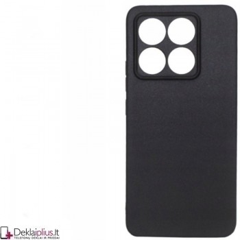 Silikoninis ploniausias dėklas su kameros apsauga - juodas (Xiaomi 14T Pro) Silikoninis ploniausias dėklas su kameros apsauga - juodas (Xiaomi 14T Pro)